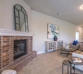 Kitchen With Breakfast Bar And Stools
