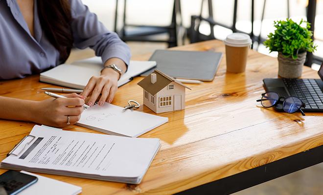House Construction Blueprint Planning